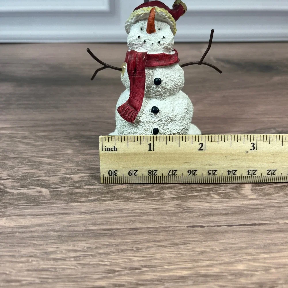 Luminescence Snowman Tealight Candle Holder White Red Metal Snowflake Lamp Shade